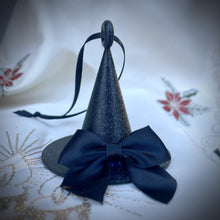 Load image into Gallery viewer, Black Gothic Witch&#39;s Hat Ornament