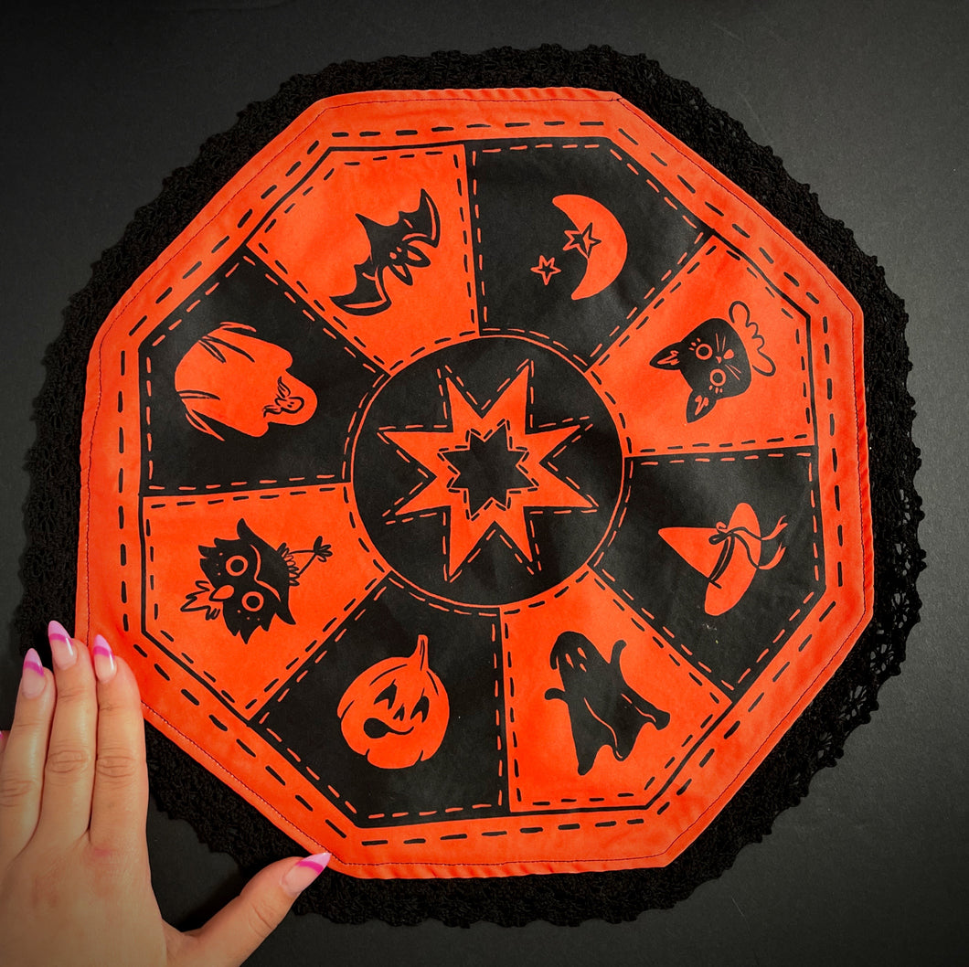 Halloween Divination Altar Cloth