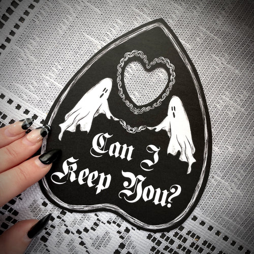 Can I Keep You Die Cut Flat Card