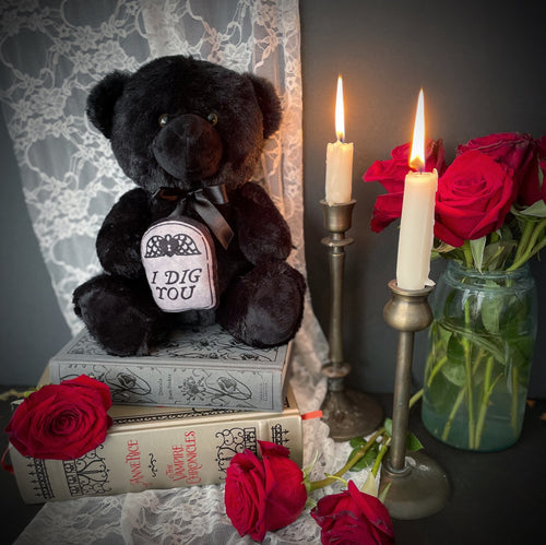 I Dig You Large Black Teddy Bear