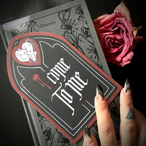 Come to Me Die Cut Card