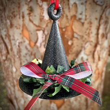 Load image into Gallery viewer, Yule Witch&#39;s Hat Ornament