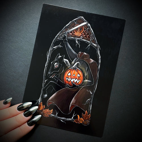 Headless Horseman Postcard