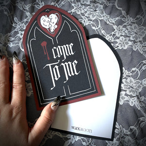 Come to Me Die Cut Card
