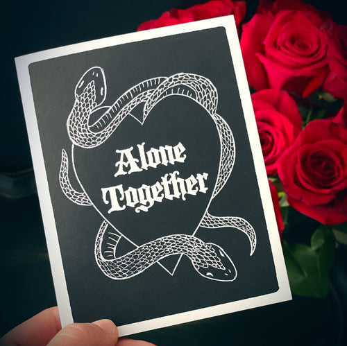 Alone Together - Folding Card