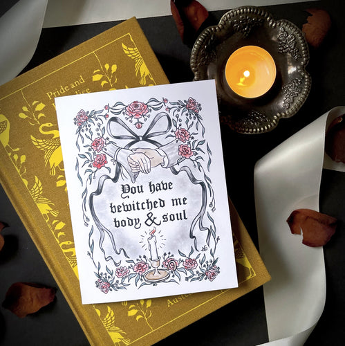 You've Bewitched Me Body & Soul - Folding Card
