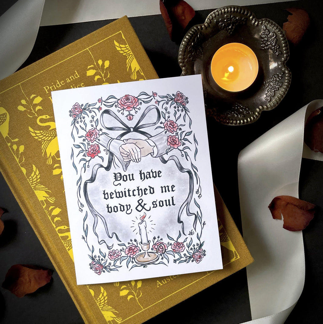 You've Bewitched Me Body & Soul - Folding Card