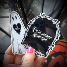 Load image into Gallery viewer, I Will Always Love You Glow in the Dark Sticker