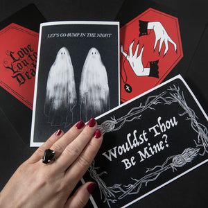 Let's Go Bump In The Night - Folding Card