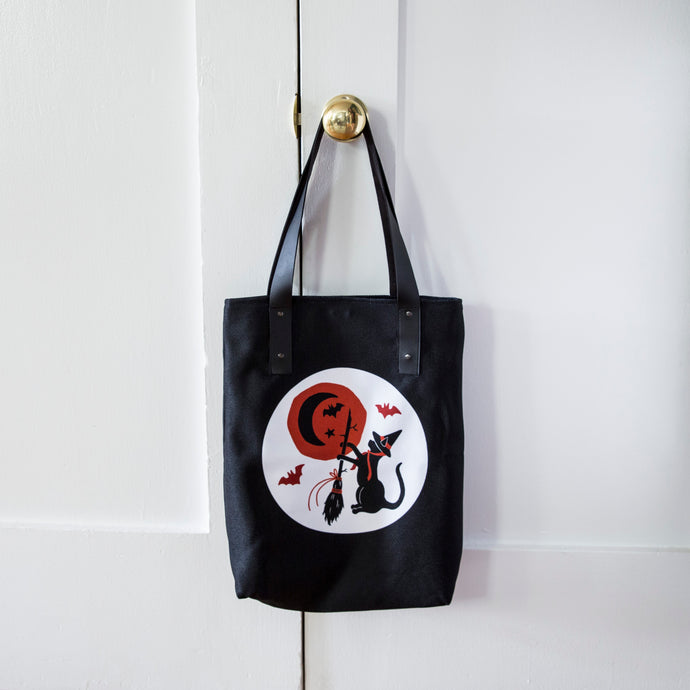 Moonlit Magic Fully Lined Vegan Tote