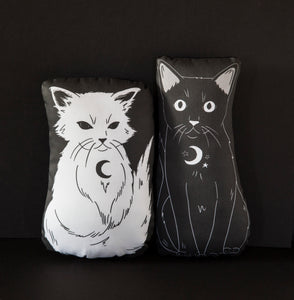 Spirit - Familiars White Cat Mini Pillow