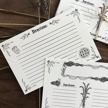 Load image into Gallery viewer, Kitchen Witchery Recipe Card Set - Set of 5