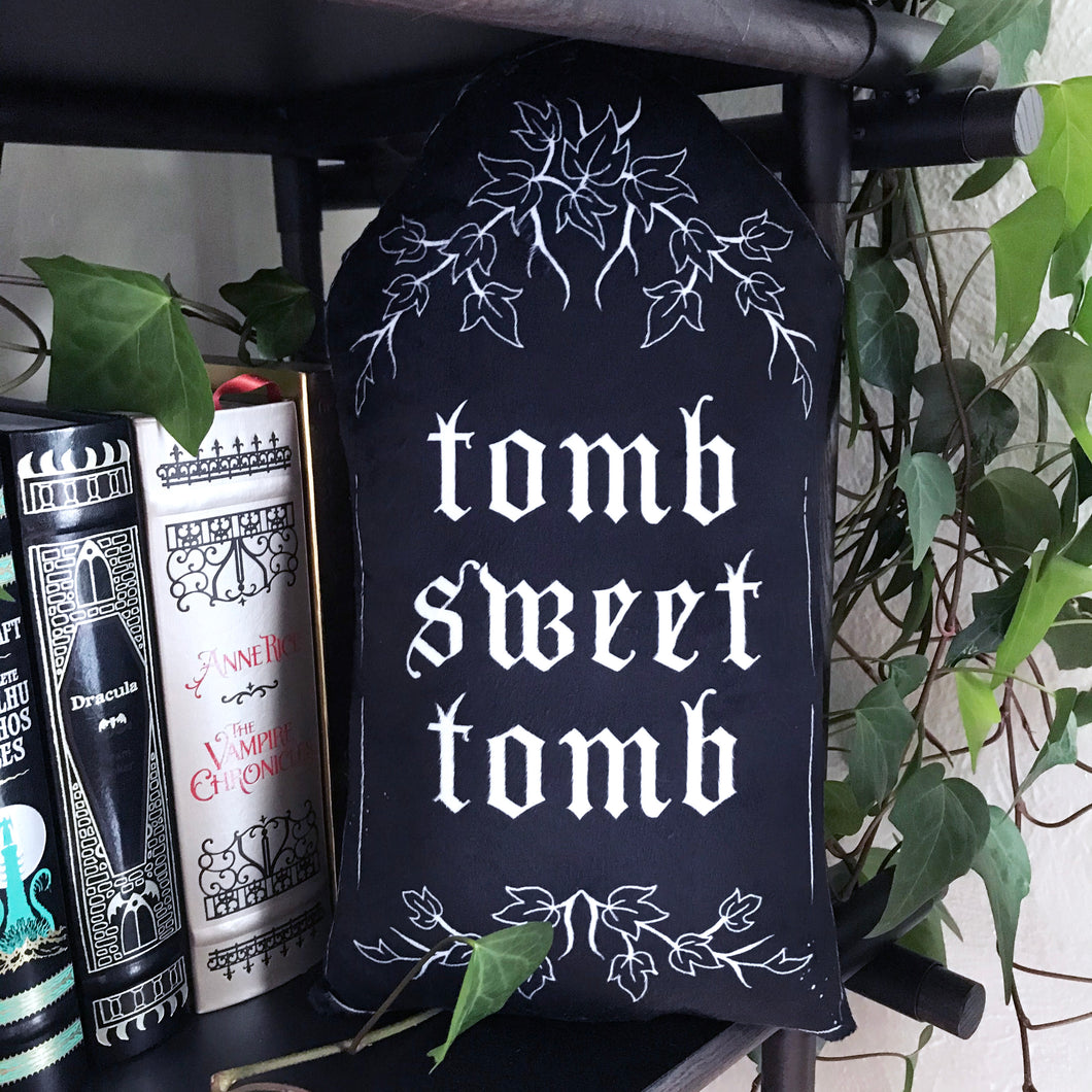 Tomb Sweet Tomb Throw Pillow