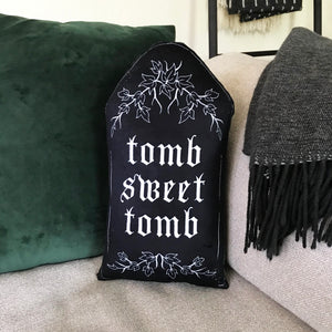 Tomb Sweet Tomb Throw Pillow