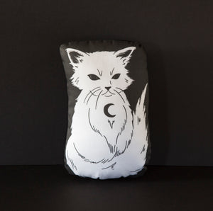 Spirit - Familiars White Cat Mini Pillow