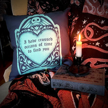 Load image into Gallery viewer, Oceans of Time Velvet Pillow Cover