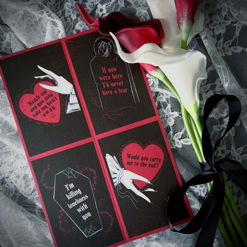 Scene At Heart Perforated Valentine Sheet