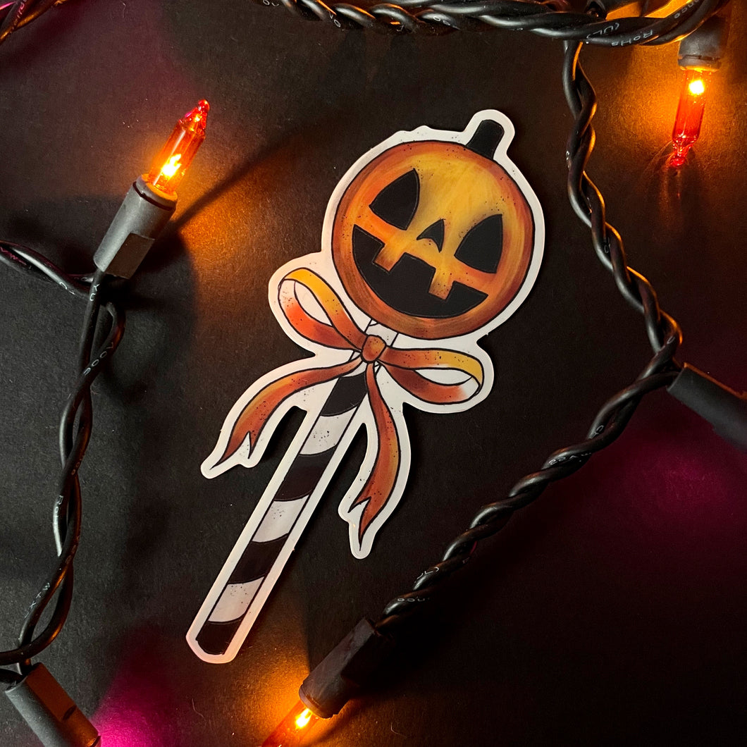 Jack O Lantern Sticker