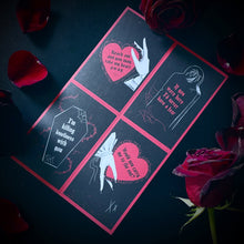 Load image into Gallery viewer, Scene At Heart Perforated Valentine Sheet