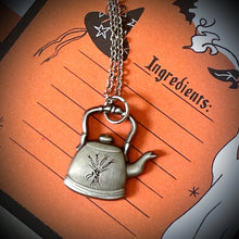 Load image into Gallery viewer, Teapot Necklace or Pin - Choice of Color