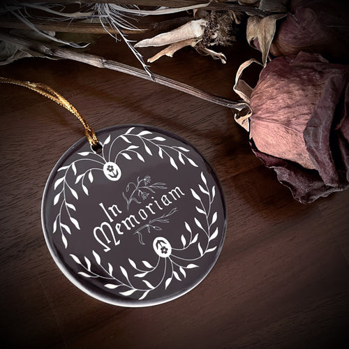 In Memoriam Mourning Ornament
